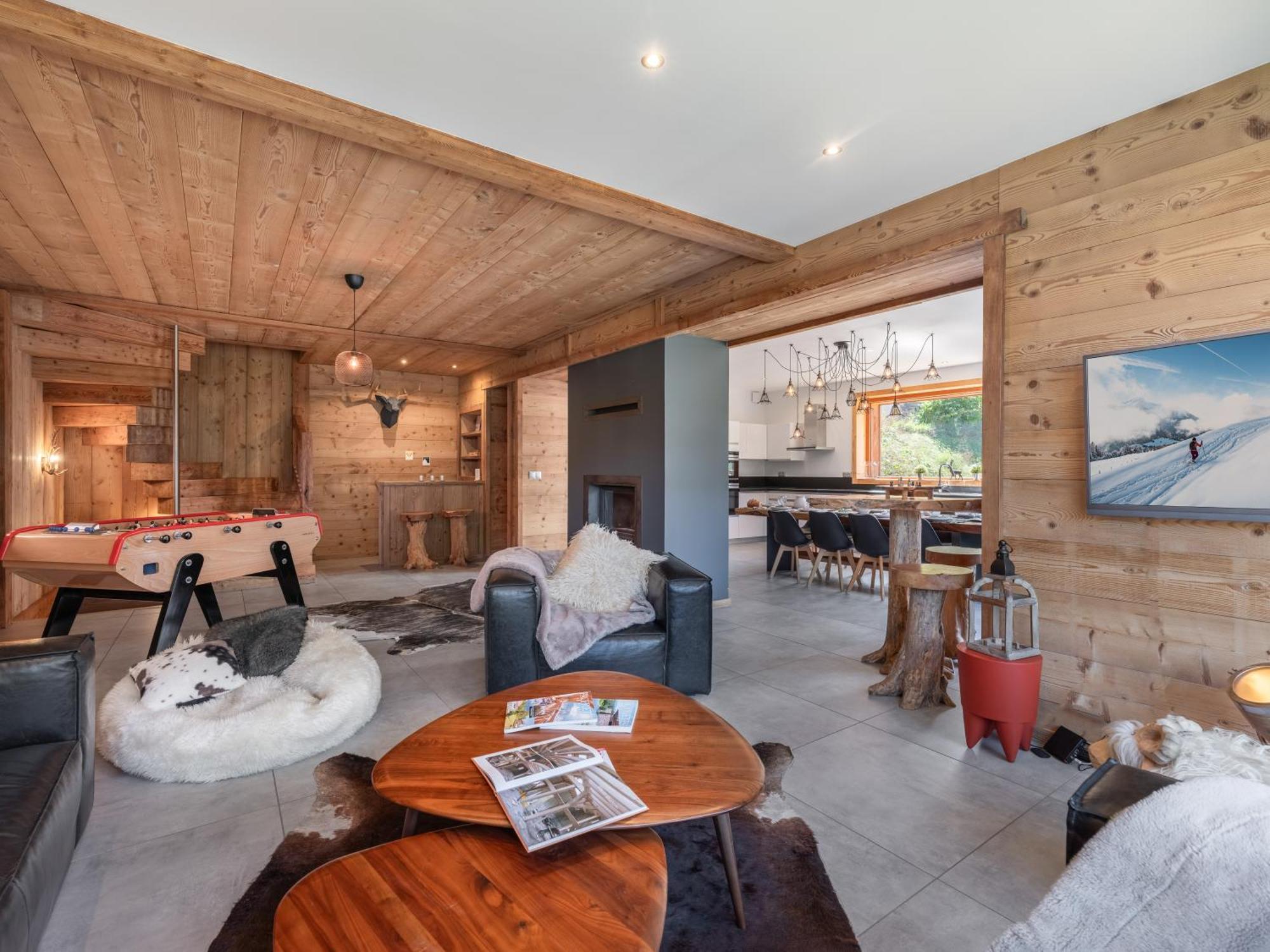 Chalet 1100 - Bo Immobilier Chatel - A Mi-Chemin Du Centre Et Du Linga - Jacuzzi Sauna Et Cheminee Kültér fotó