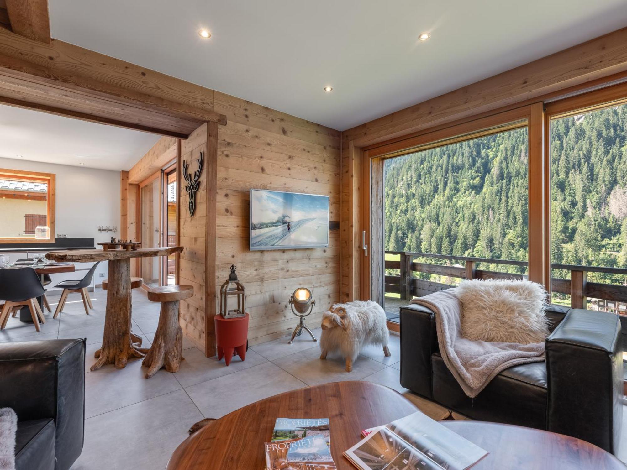 Chalet 1100 - Bo Immobilier Chatel - A Mi-Chemin Du Centre Et Du Linga - Jacuzzi Sauna Et Cheminee Kültér fotó